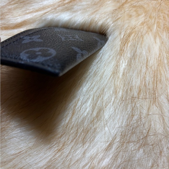 Louis Vuitton monogram eclipse black double card holder for men woman France - Picture 5 of 8